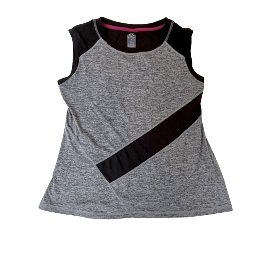 Champion Women’s Black & Gray Athletic Sleeveless Top Size Medium